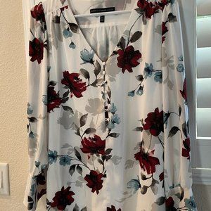 White House Black Market Long Sleeve Top Size S